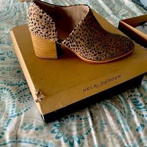 Bc vegan leopard booties